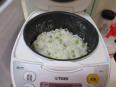 「2Fイベント　豆ご飯」